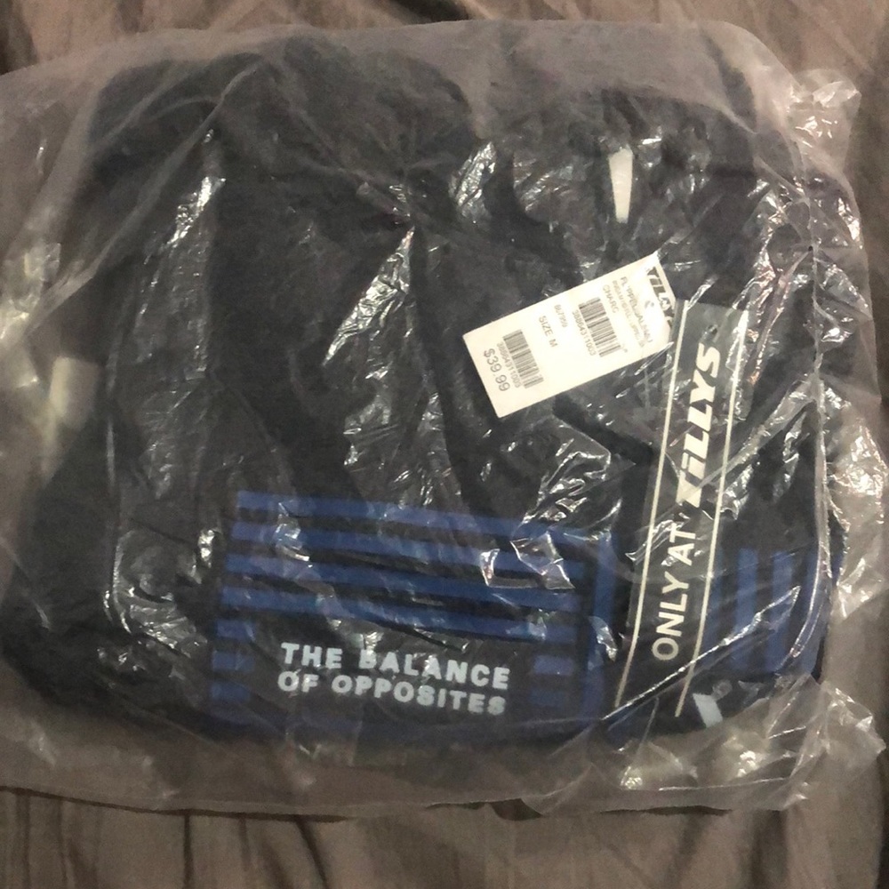 Tillys hoodie grey new never worn still in package with tags